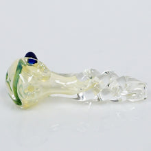 Load image into Gallery viewer, 3.75&quot; Color Swirl Twist Pipe - Green
