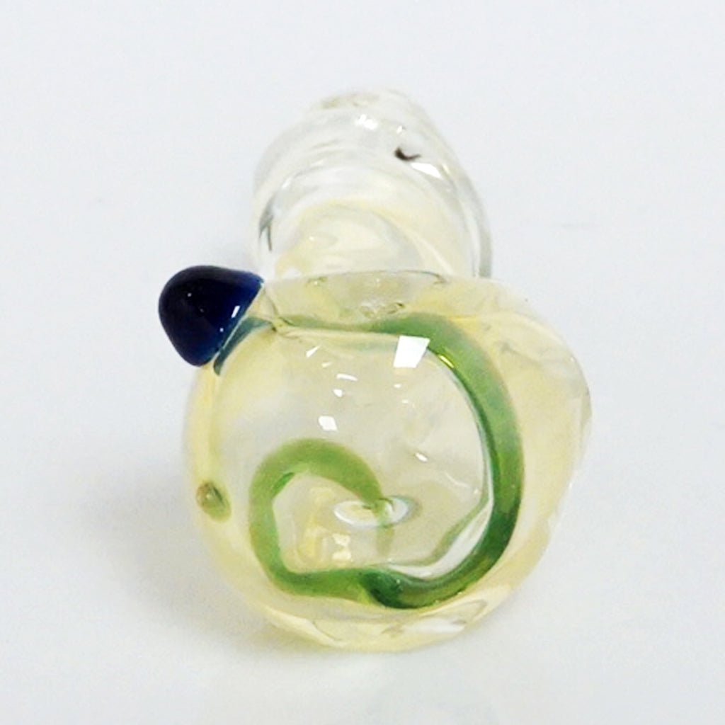 3.75" Color Swirl Twist Pipe - Green