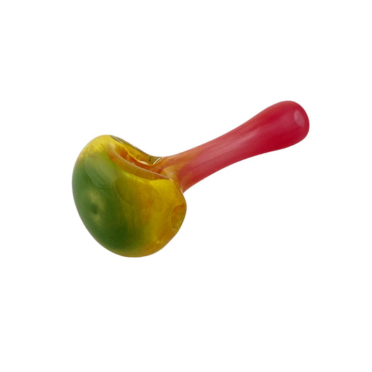 3.75" Joker Rasta Frit Fade Pipe