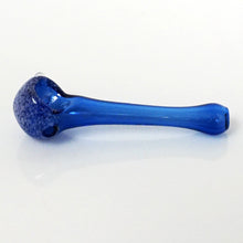 Load image into Gallery viewer, 3.75&quot; Rising Phoenix Frit Head Pipe - Blue
