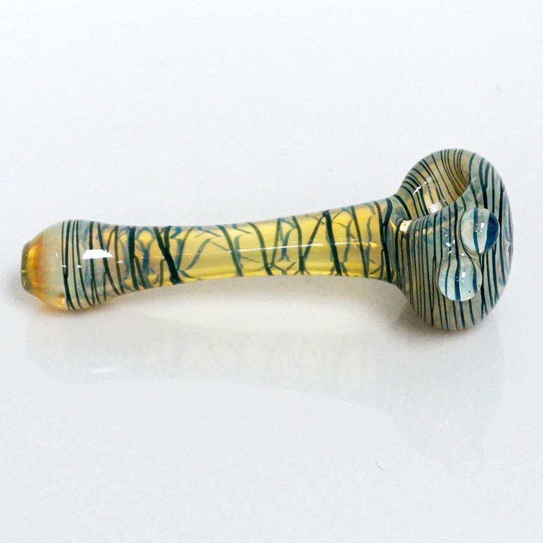 4" Chaos Wrap Pipe - Blue