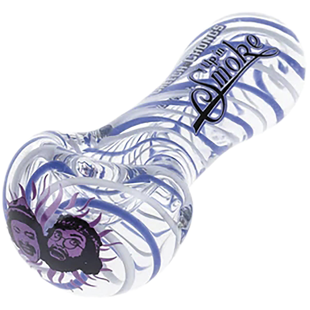 4" Cheech & Chong Pipe - Purple