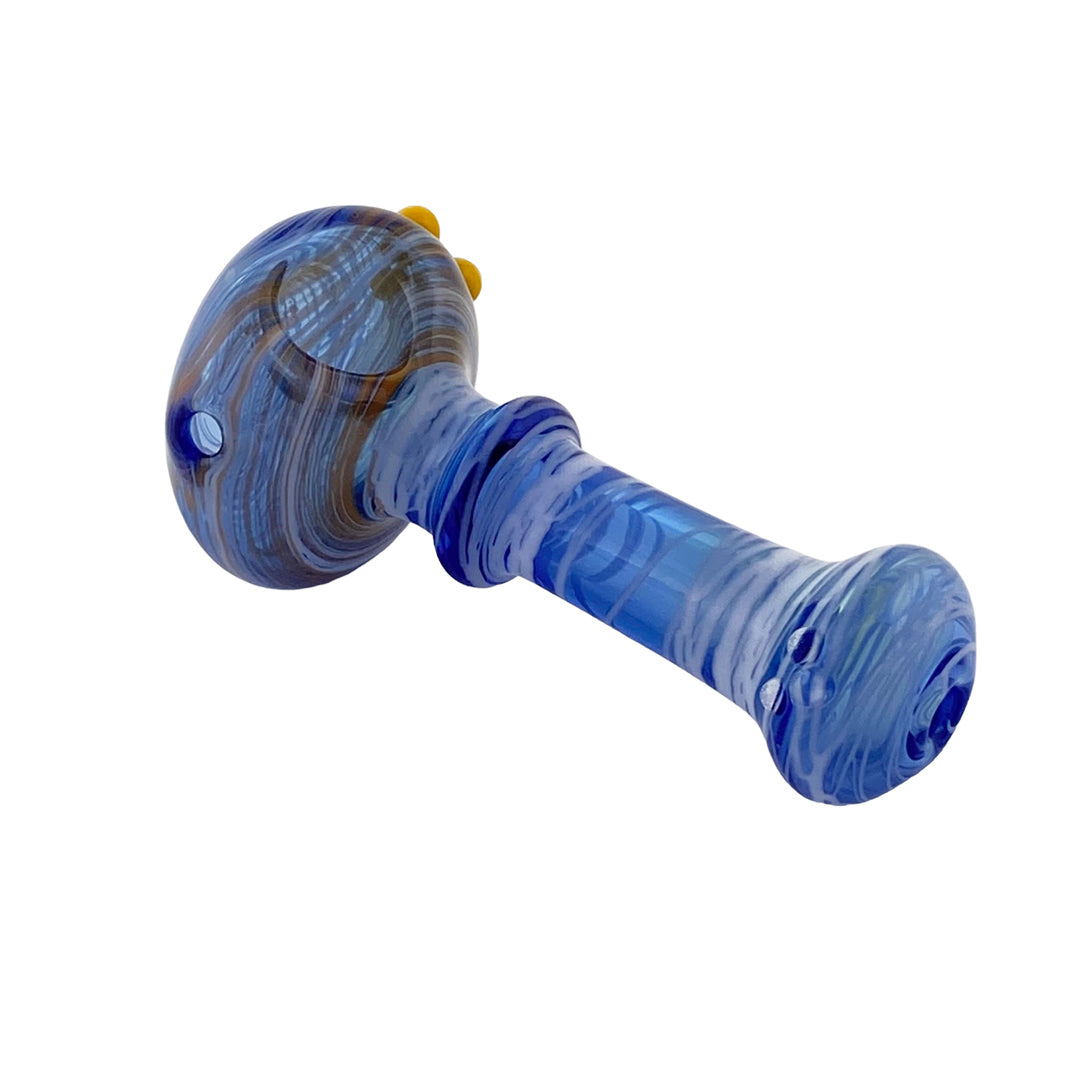 4" Clear 'N' Color Chaos Pipe