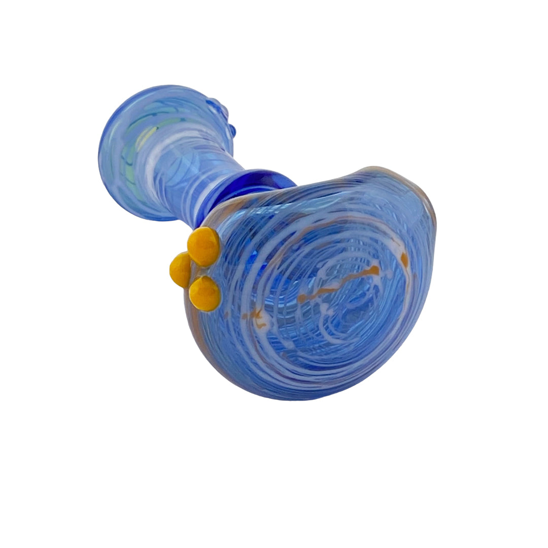 4" Clear 'N' Color Chaos Pipe