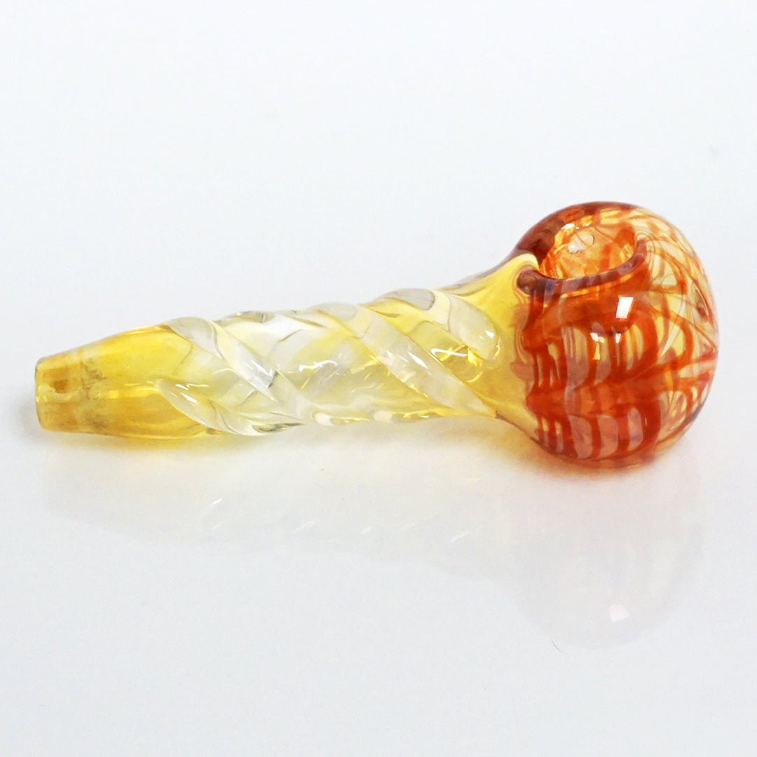 4" Fume Twist Pipe - Red