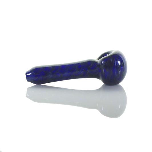 4" Humboldt Swirl Pipe - Blue