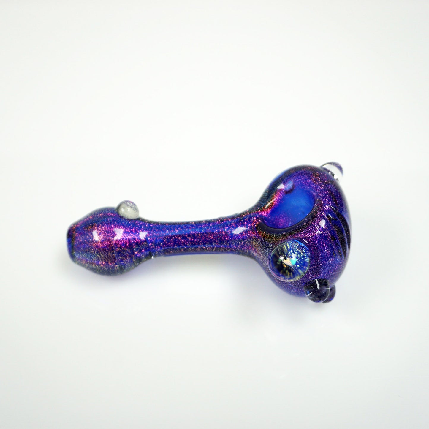 4" Jeff Dichro Pipe With Opal Marble