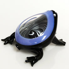 Load image into Gallery viewer, 4&quot; See-Though Frog Pipe - Purple
