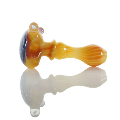 4" Serendipity Pipe With Opal Marble