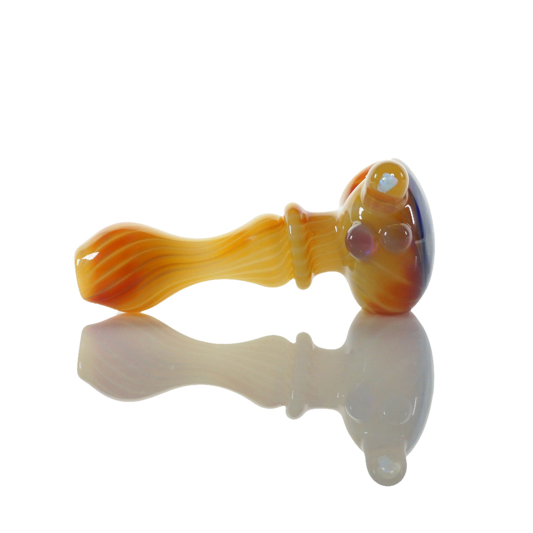 4" Serendipity Pipe With Opal Marble