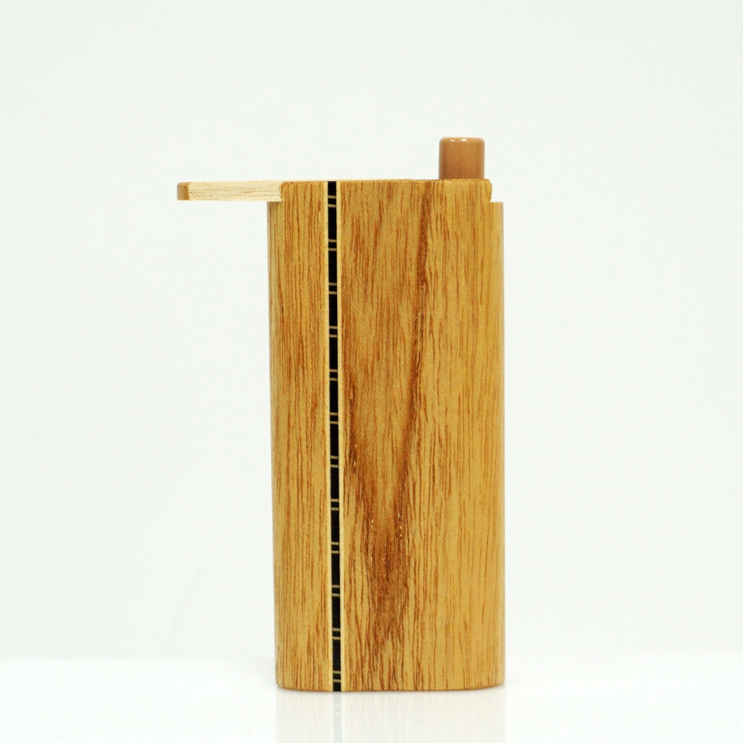 4" Teak Inlay Slide Dugout