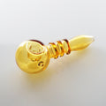 4" Triple Ring Pipe w/ Screen - Amber