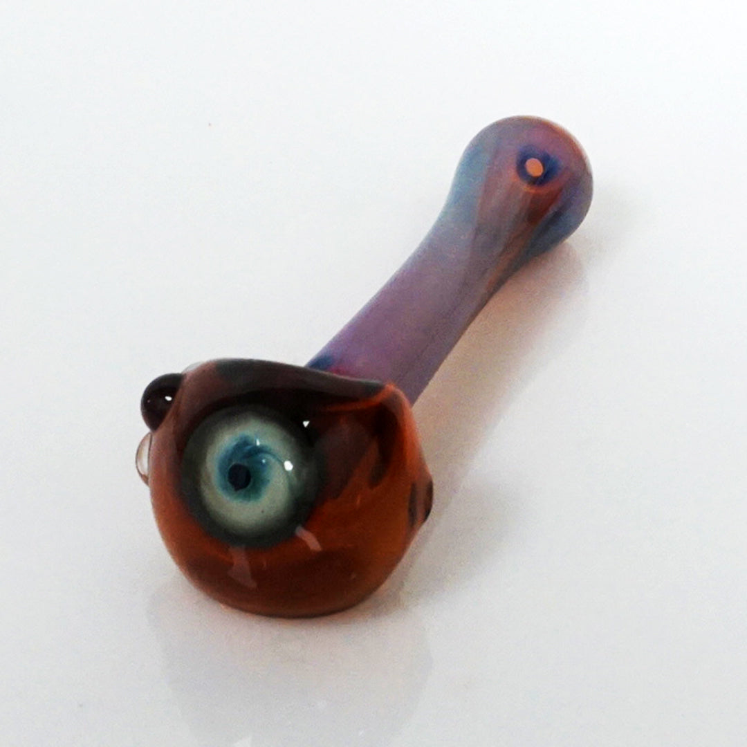 4.25" Eyeball Pipe - Amber