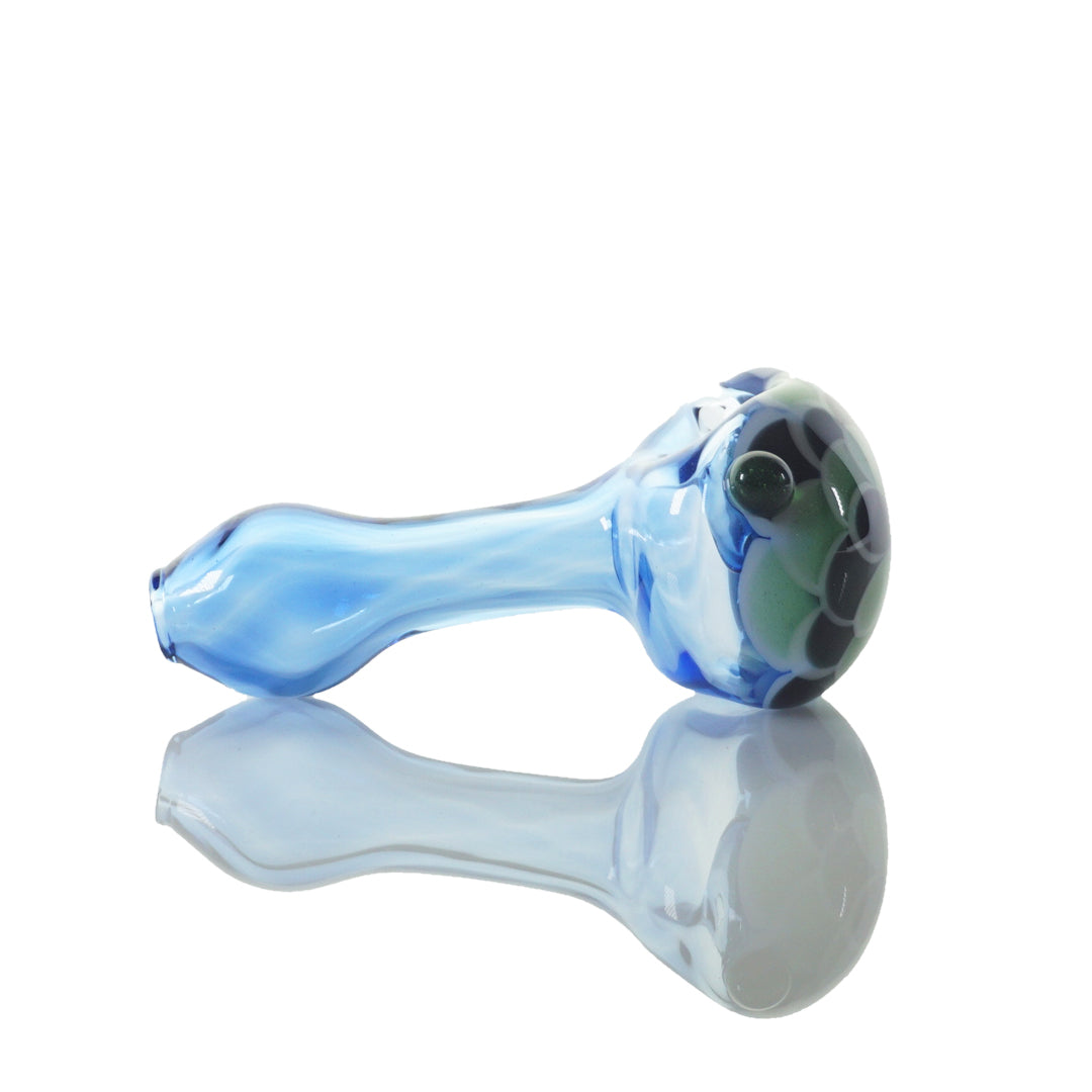 4.25" Glitter Flower Head Pipe