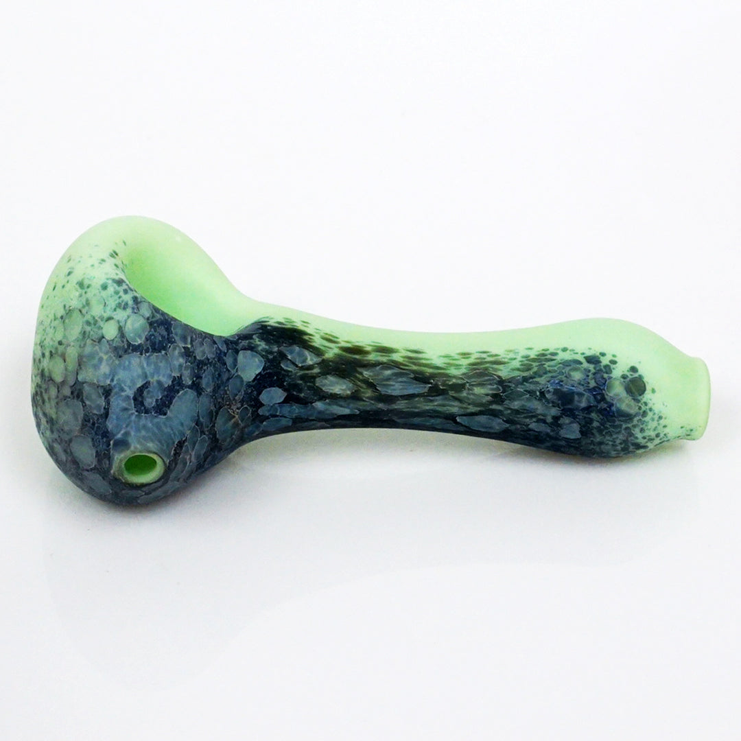 4.25" Half & Half Sandblasted Pipe - Blue