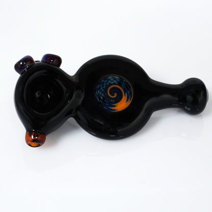 4.25" Reversal Disc Pipe - Orange Teal