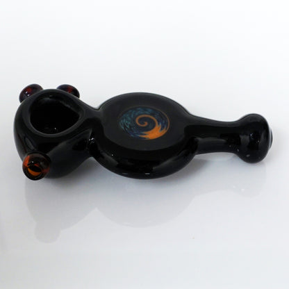 4.25" Reversal Disc Pipe - Orange Teal