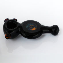 Load image into Gallery viewer, 4.25&quot; Reversal Disc Pipe - Orange Teal
