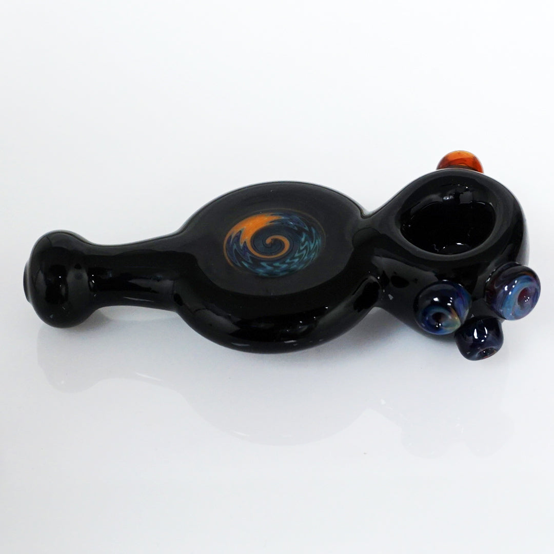 4.25" Reversal Disc Pipe - Orange Teal