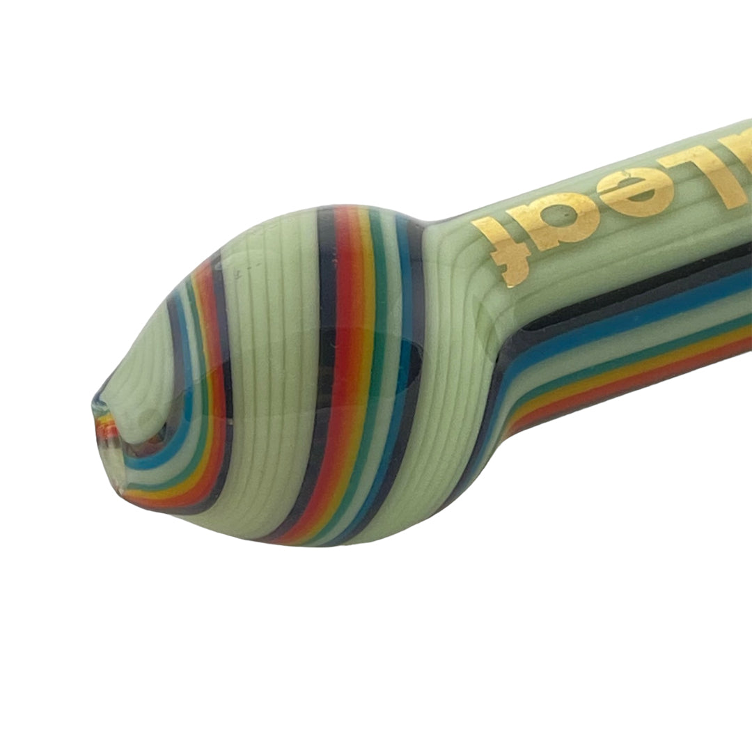 4.5" Aleaf Wig Wag Pipe - Green