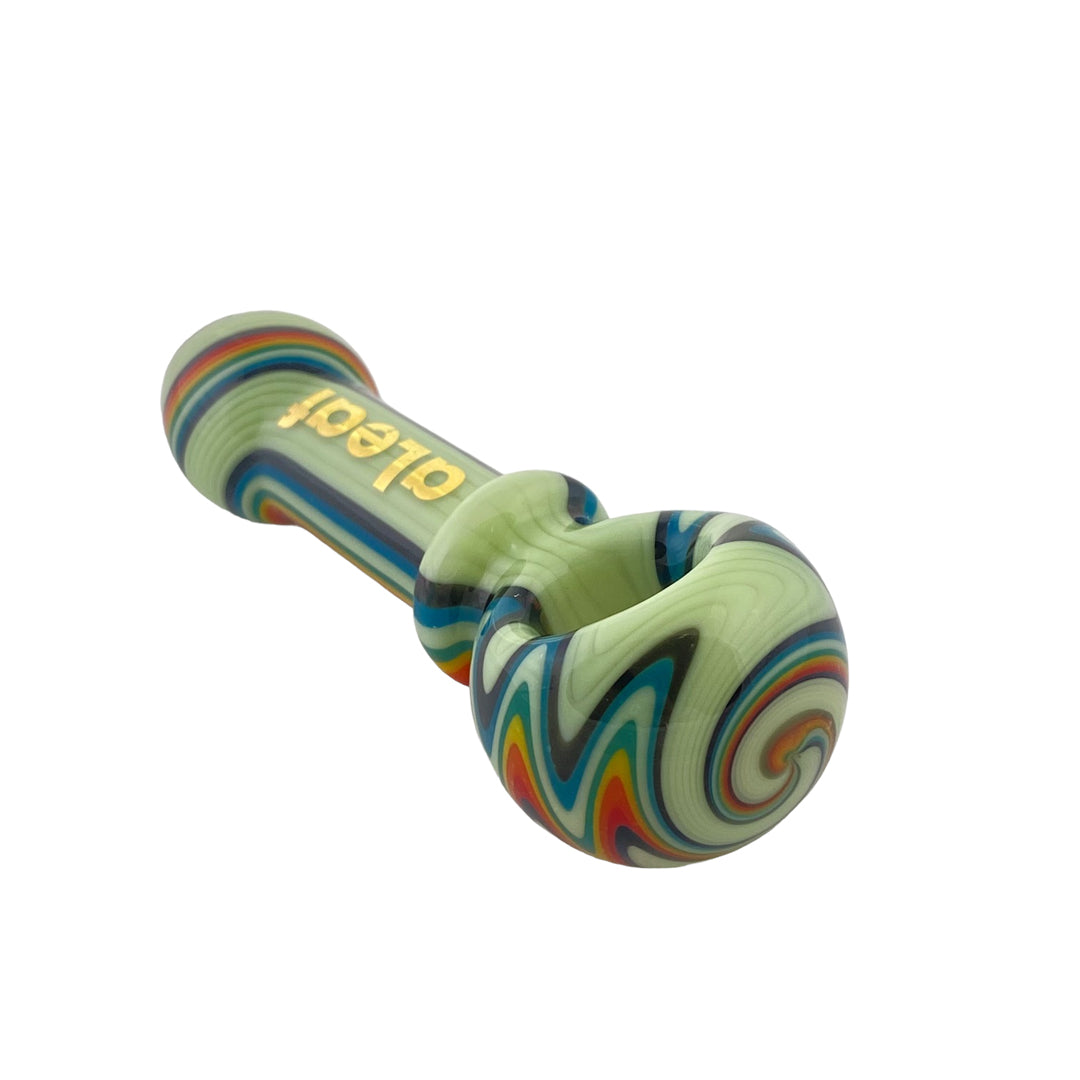 4.5" Aleaf Wig Wag Pipe - Green