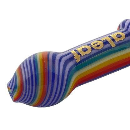 4.5" Aleaf Wig Wag Pipe - Purple