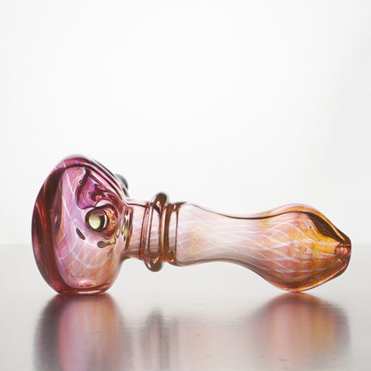 4.5" Chevron Pipe With Opal Marble