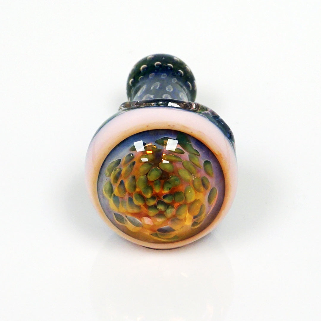 4.5" Fumed Honeycomb Pipe - Pink