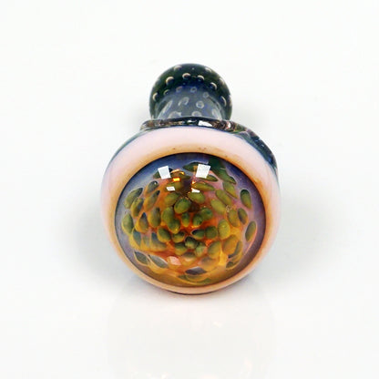 4.5" Fumed Honeycomb Pipe - Pink