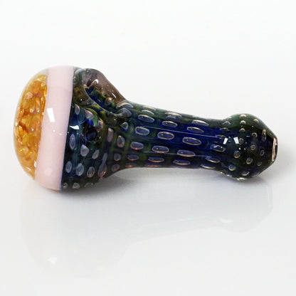4.5" Fumed Honeycomb Pipe - Pink