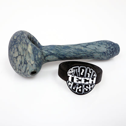 4.5" Stone Tech Pipe - Blue