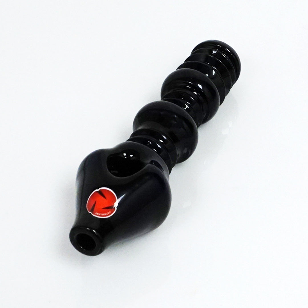 4.5" Str8 Glass Steamroller - Black