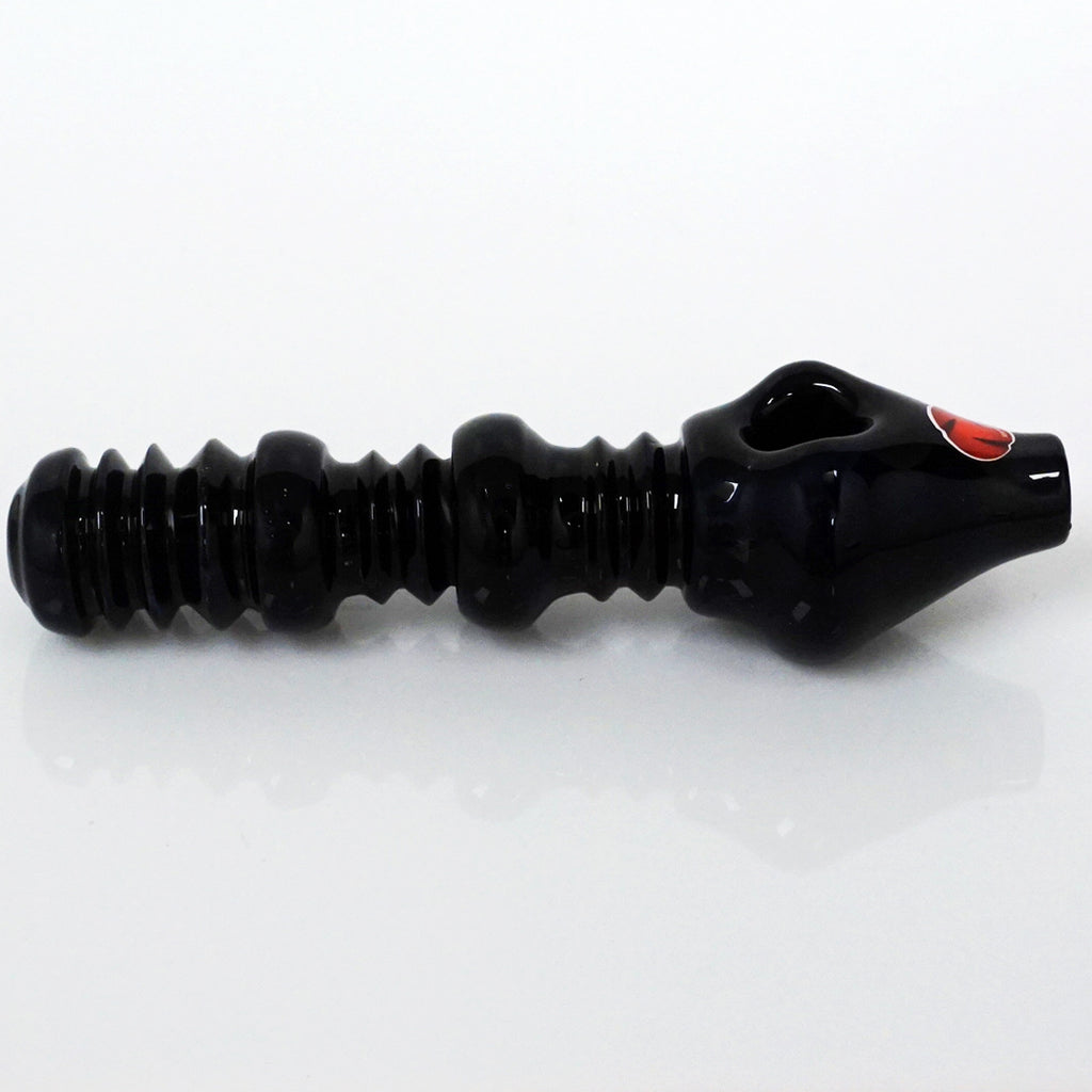 4.5" Str8 Glass Steamroller - Black