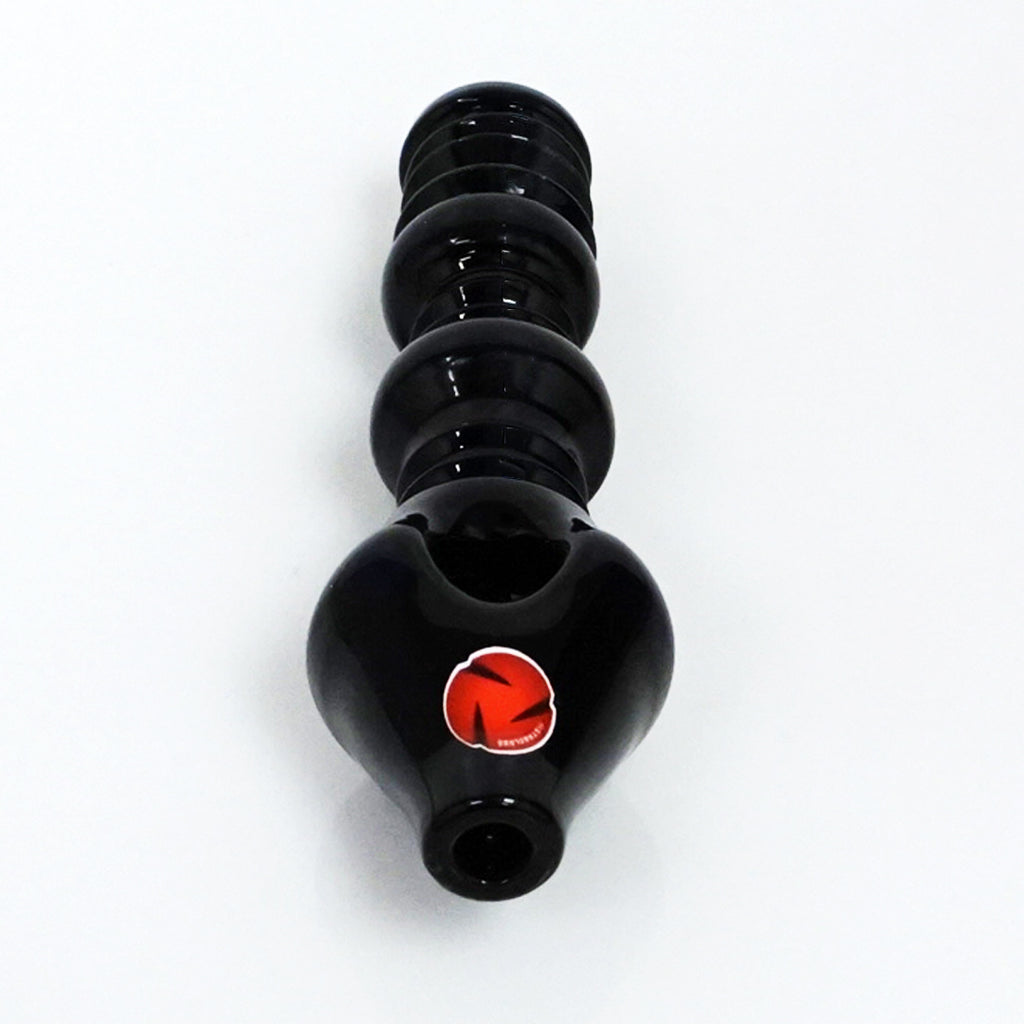 4.5" Str8 Glass Steamroller - Black