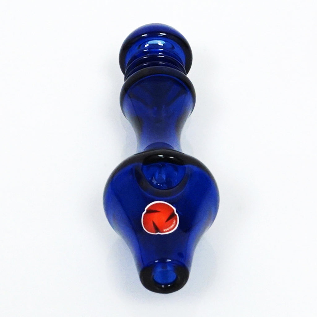4.5" Str8 Glass Steamroller - Blue