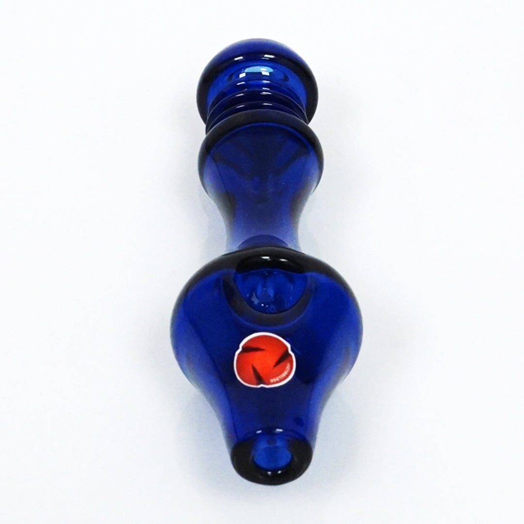 4.5" Str8 Glass Steamroller - Blue