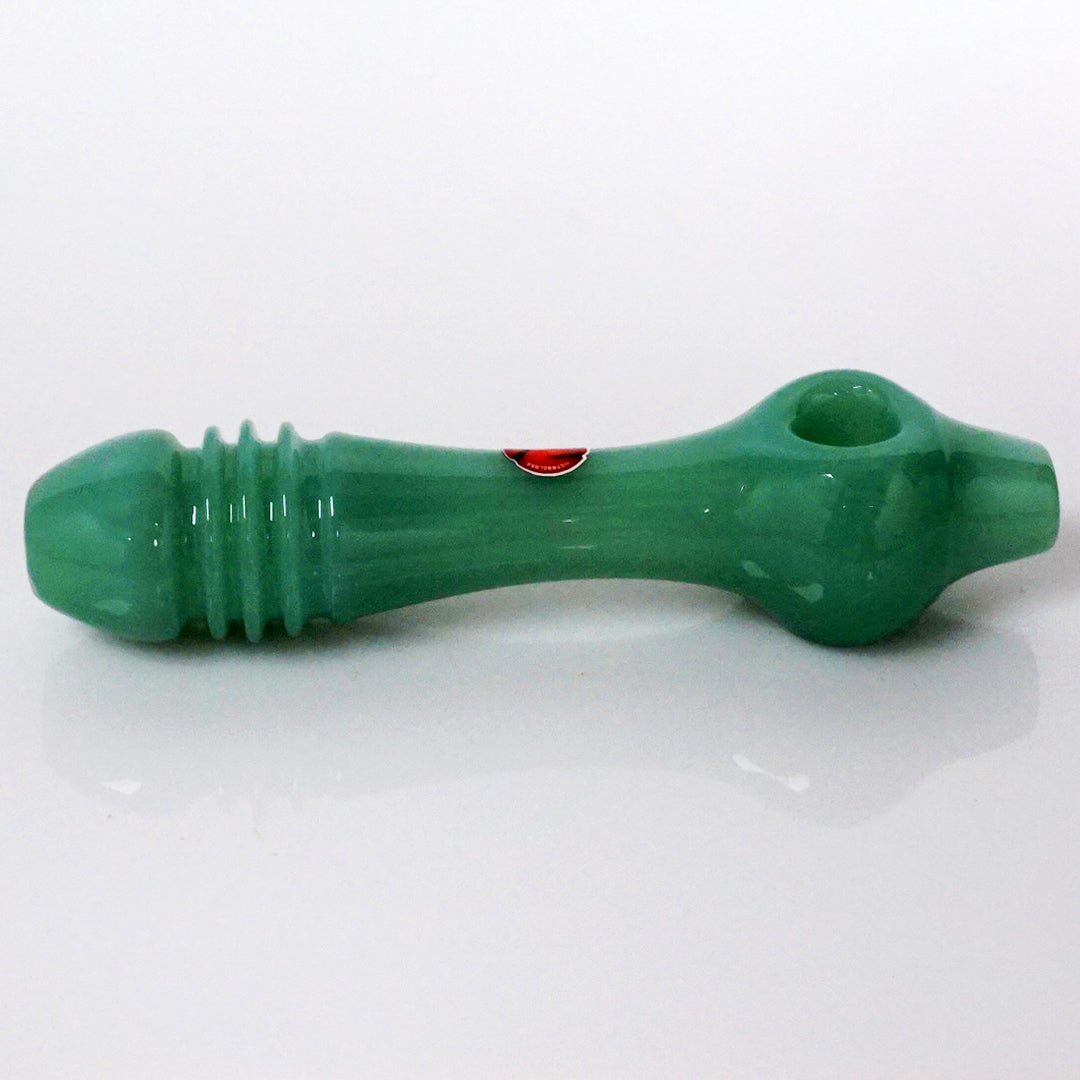 4.5" Str8 Glass Steamroller - Green