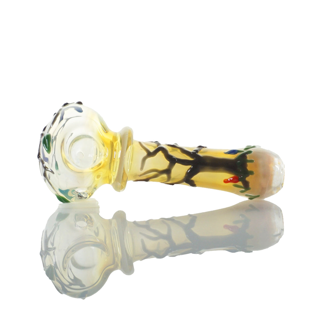 4.5" Tree & Flowers Pipe