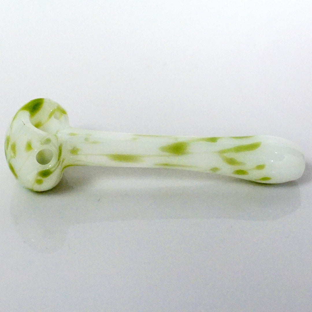 4.75" 3 Hole Color Splatter Pipe - Slime