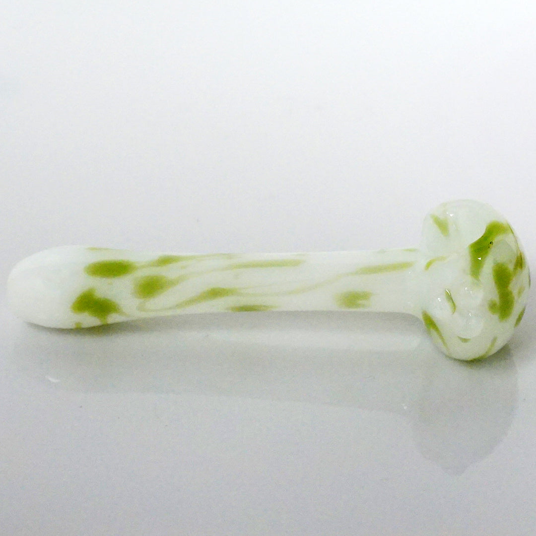 4.75" 3 Hole Color Splatter Pipe - Slime