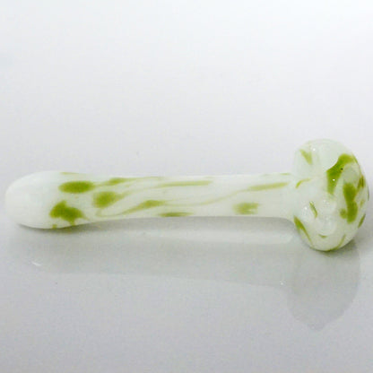 4.75" 3 Hole Color Splatter Pipe - Slime