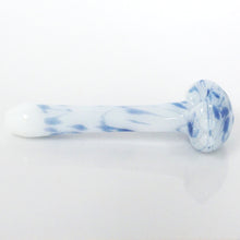 Load image into Gallery viewer, 4.75&quot; 3 Hole Color Splatter Pipe - Light Blue
