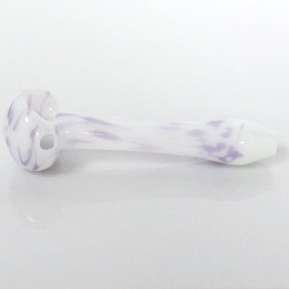 4.75" 3 Hole Color Splatter Pipe - Purple