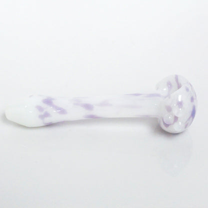 4.75" 3 Hole Color Splatter Pipe - Purple