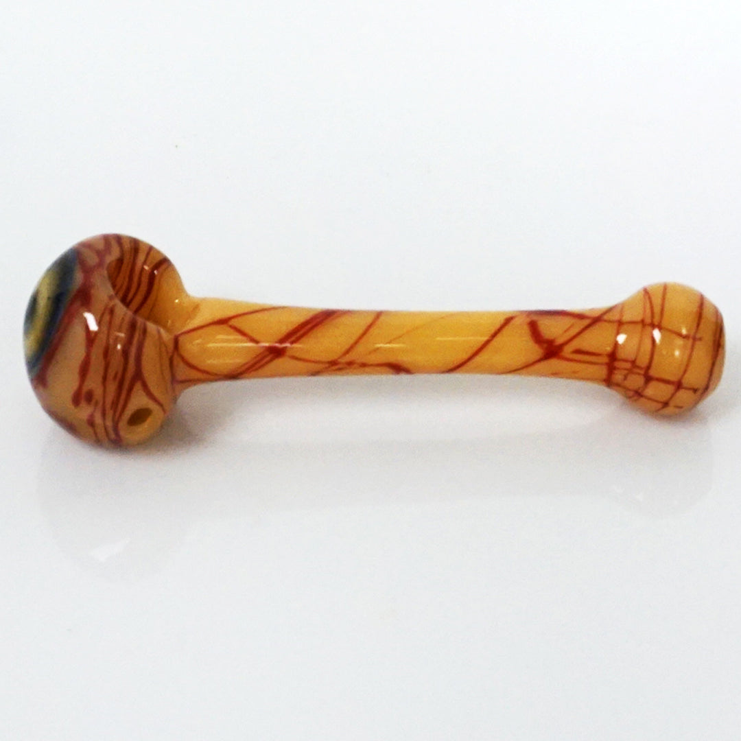 4.75" Chaos Eyeball Pipe - Brown