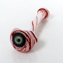 Load image into Gallery viewer, 4.75&quot; Chaos Eyeball Pipe - White
