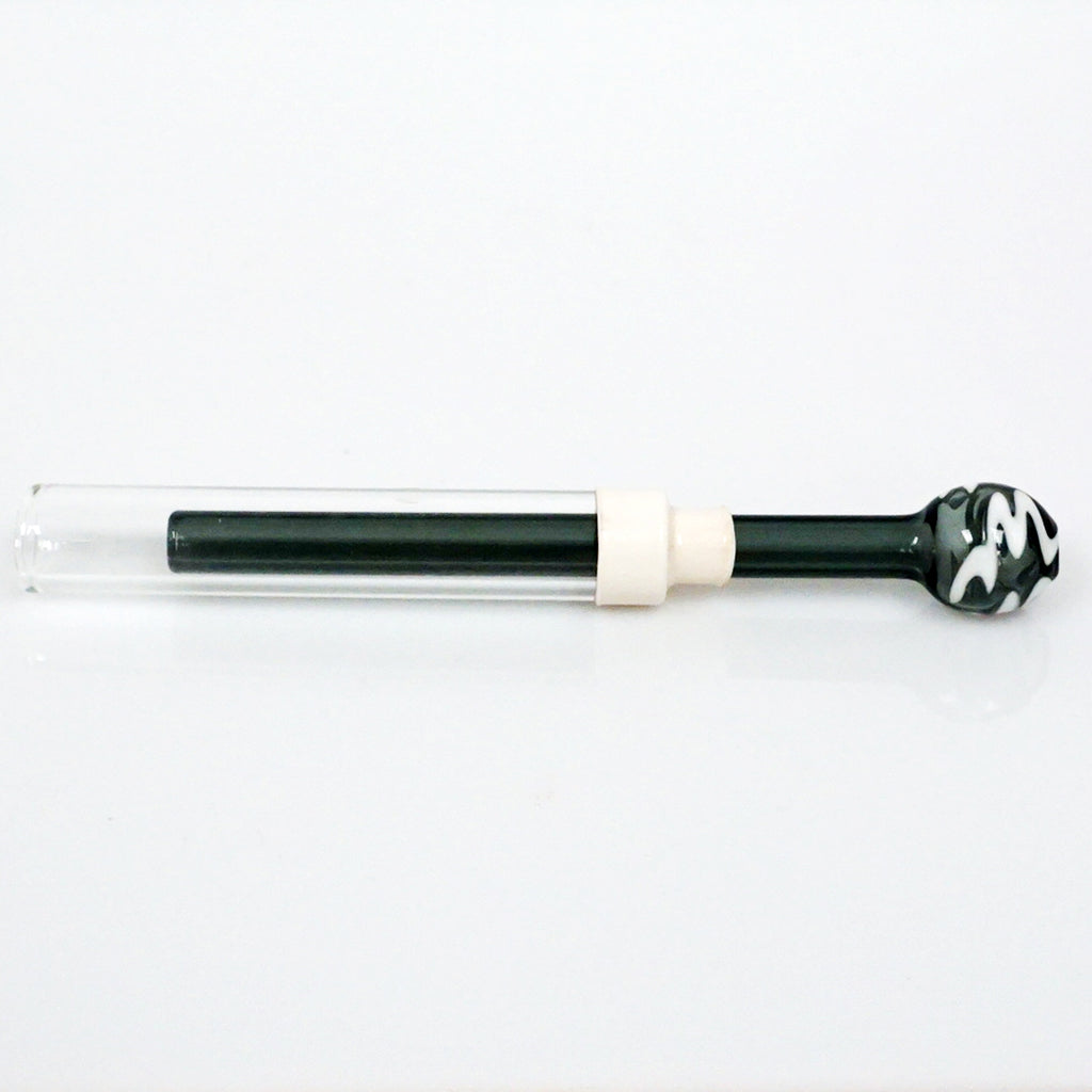 4.75" Colored Glass Blunt - Grey