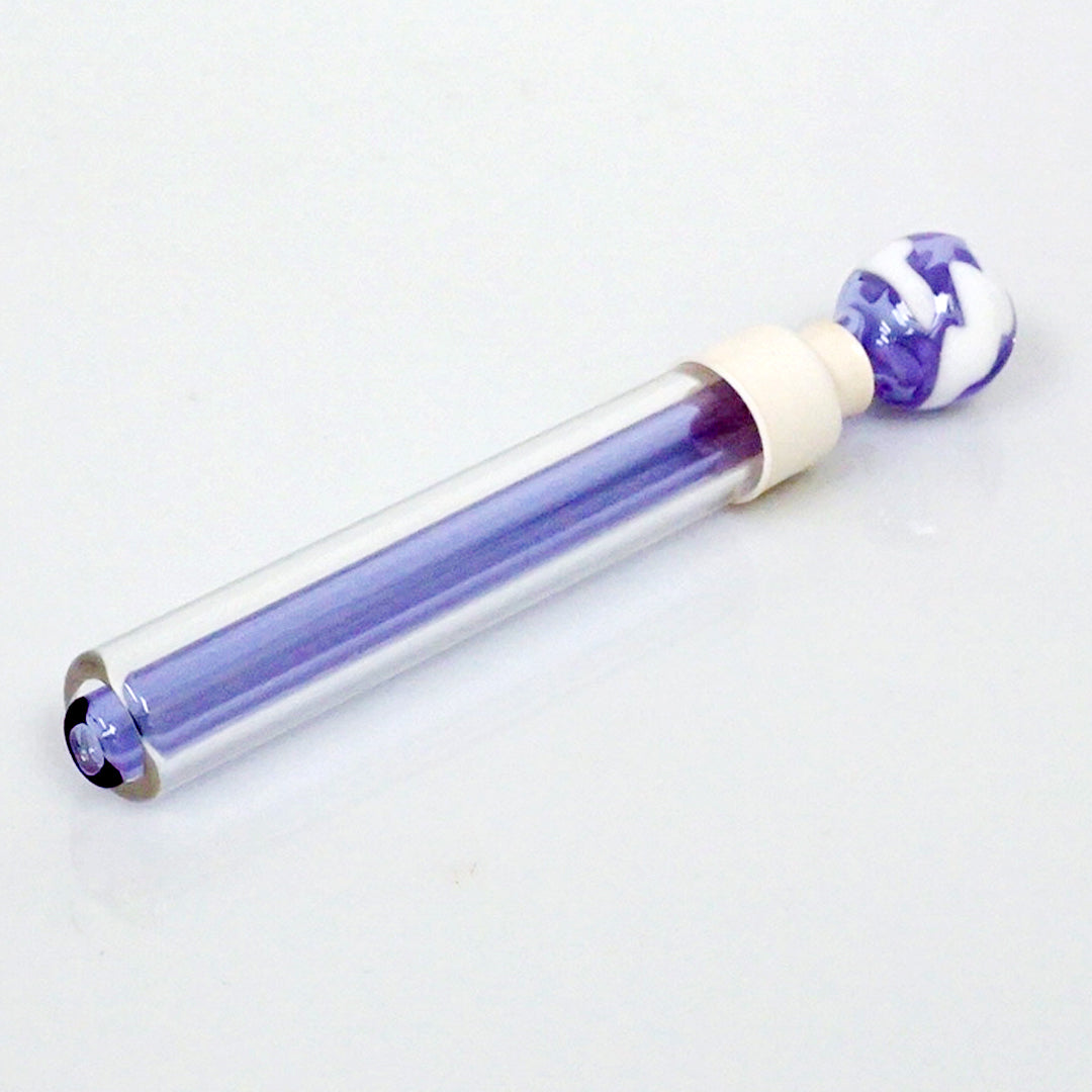 4.75" Colored Glass Blunt - Purple