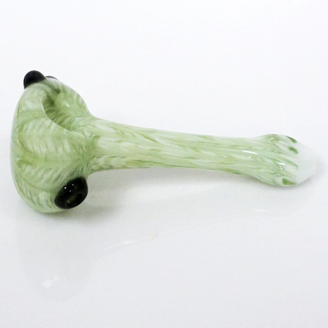 4.75" White Wrap & Rake Pipe - Green