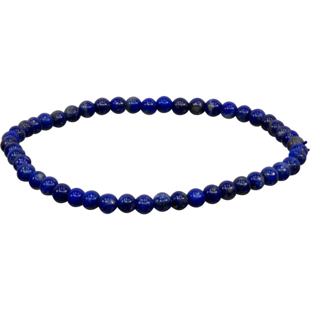 4mm Lapis Lazuli Bracelet